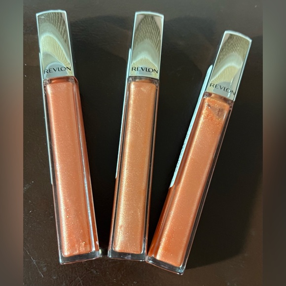Revlon Gloss Trio - Radiant Amber shimmery lip gloss - Picture 1 of 4
